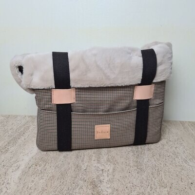 Annalisa bag Kilt + castorino beige