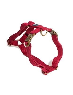 Eco-friendly adjustable Harness - Red - Set of 3
