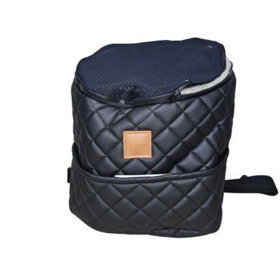Charly Bag Quilted Black + Castorino Soft green