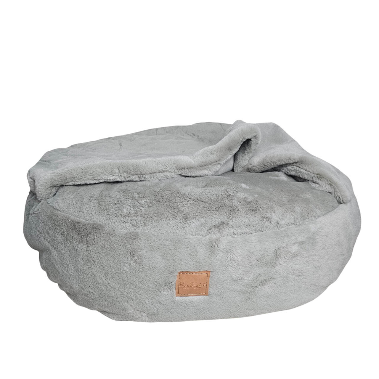 Cave bed Castorino soft green - Stock, Taille: 65cm