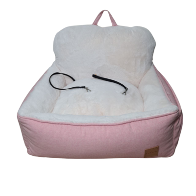 Car Seat milano 50x45x38cm Sale e pepe pink + castorino panna