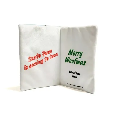 Merry Christmas card bulldog