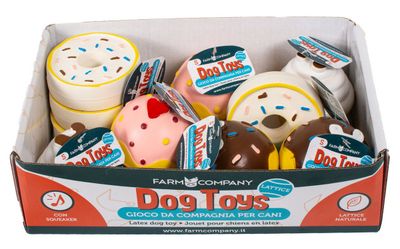 Latex Hundespielzeug - 10 Stück pro Box