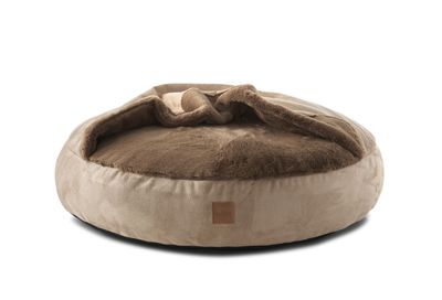 Cave bed Morbido Taupe