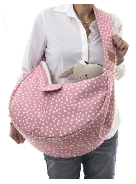 Cloud Bag Drill Pink + Bambu White