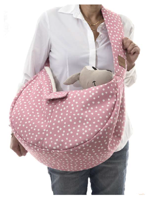 Cloud Bag Drill Pink + Bambu White Cloud Bag Drill Pink + Bambu White