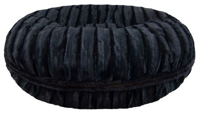 Bagel Bed Bessie & Barnie Black Puma - XL 127cm