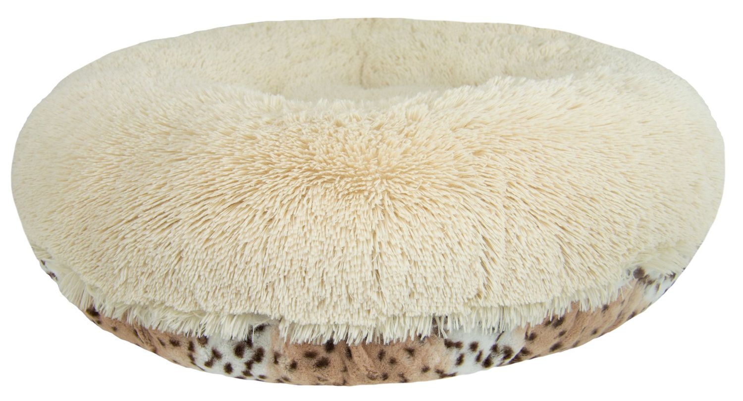 Bagel Bed Bessie & Barnie - Blondie / Snow Leopard - M 91cm Bagel Bed Bessie & Barnie - Blondie / Snow Leopard - M 91cm