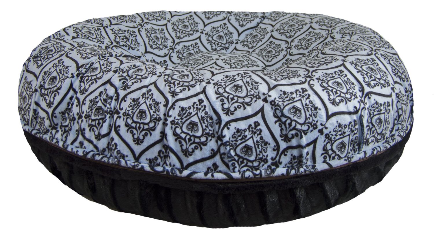 Bagel Bed Bessie & Barnie - Black Puma / Versailles Blue - XS 60cm Bagel Bed Bessie & Barnie - Black Puma / Versailles Blue - XS 60cm