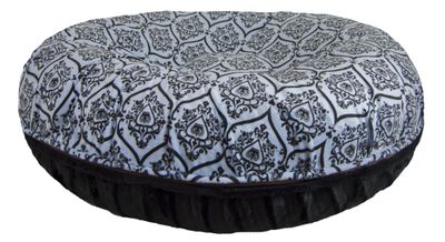 Bagel Bed Bessie & Barnie - Black Puma / Versailles Blue - XS 60cm