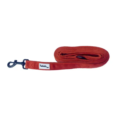 Terracota Velvet Harnas - M + Leash