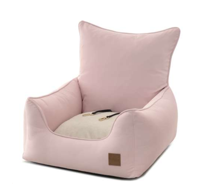 Car Seat Ischia Eco skin pink + Liam Ice 50x50cm