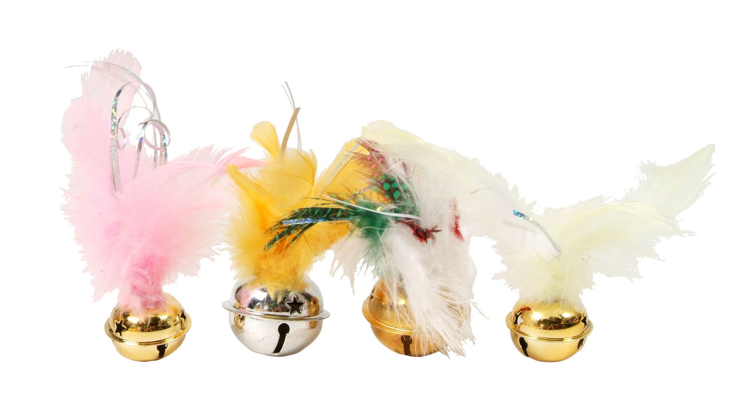 Jingle Bell with Feathers Jingle Bell with Feathers
