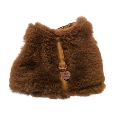 Fur Taupe Harnas