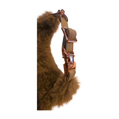 Fur Taupe Harnas