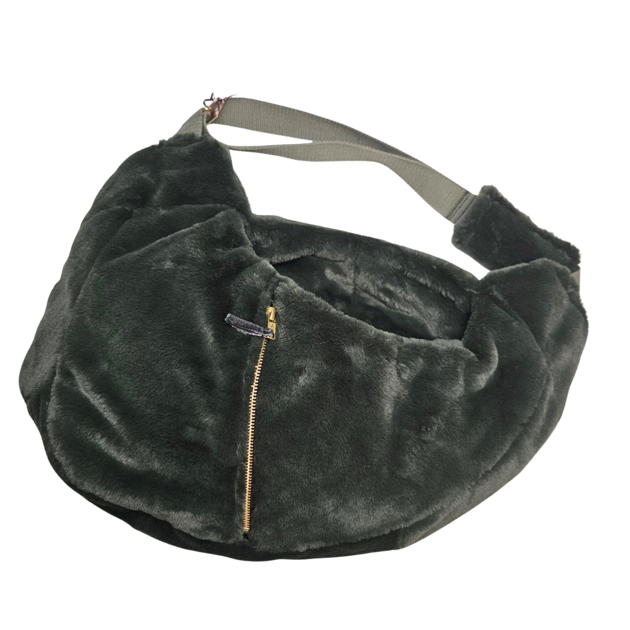 Luno Bag Fluffy Army green