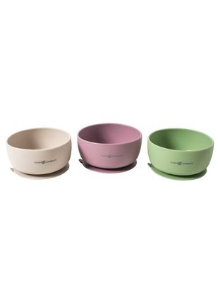 Set de 3 Gamelles en Silicone avec Ventouse