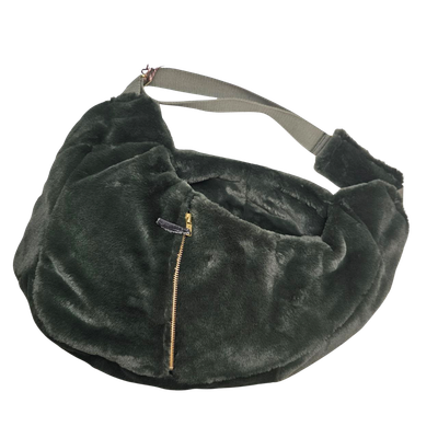 Luno Bag Fluffy Army green