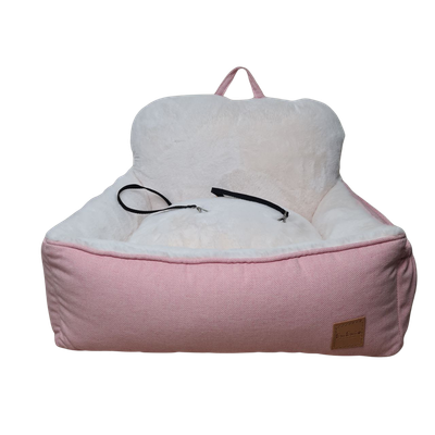 Car Seat milano 50x45x38cm Sale e pepe pink + castorino panna