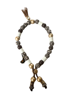 Colliers Anti-Tiques Élégants en Céramique EM Leo