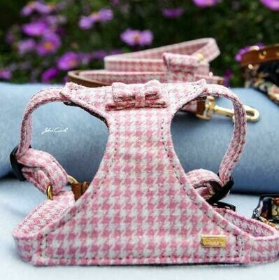 Harnais pour Chien Pepita Rose + Laisse