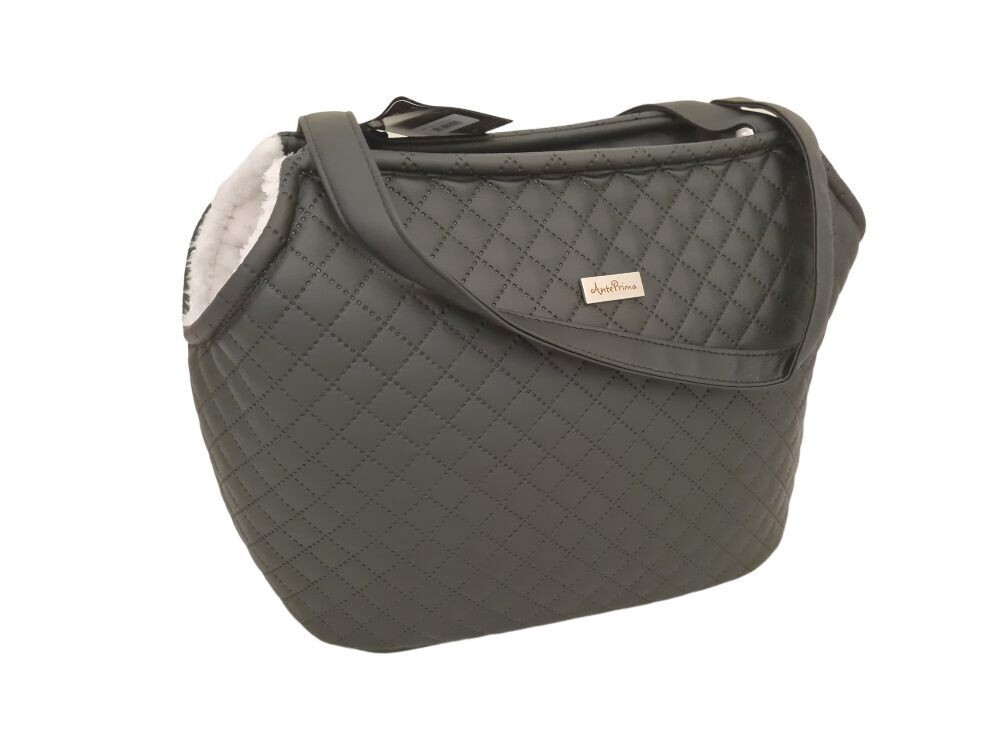 Isabelle quilted black + soft