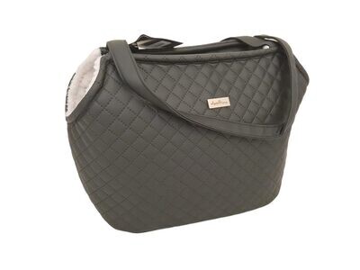 Isabelle quilted black + soft