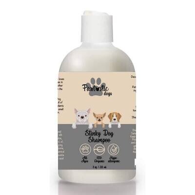 Stinky dog shampoo