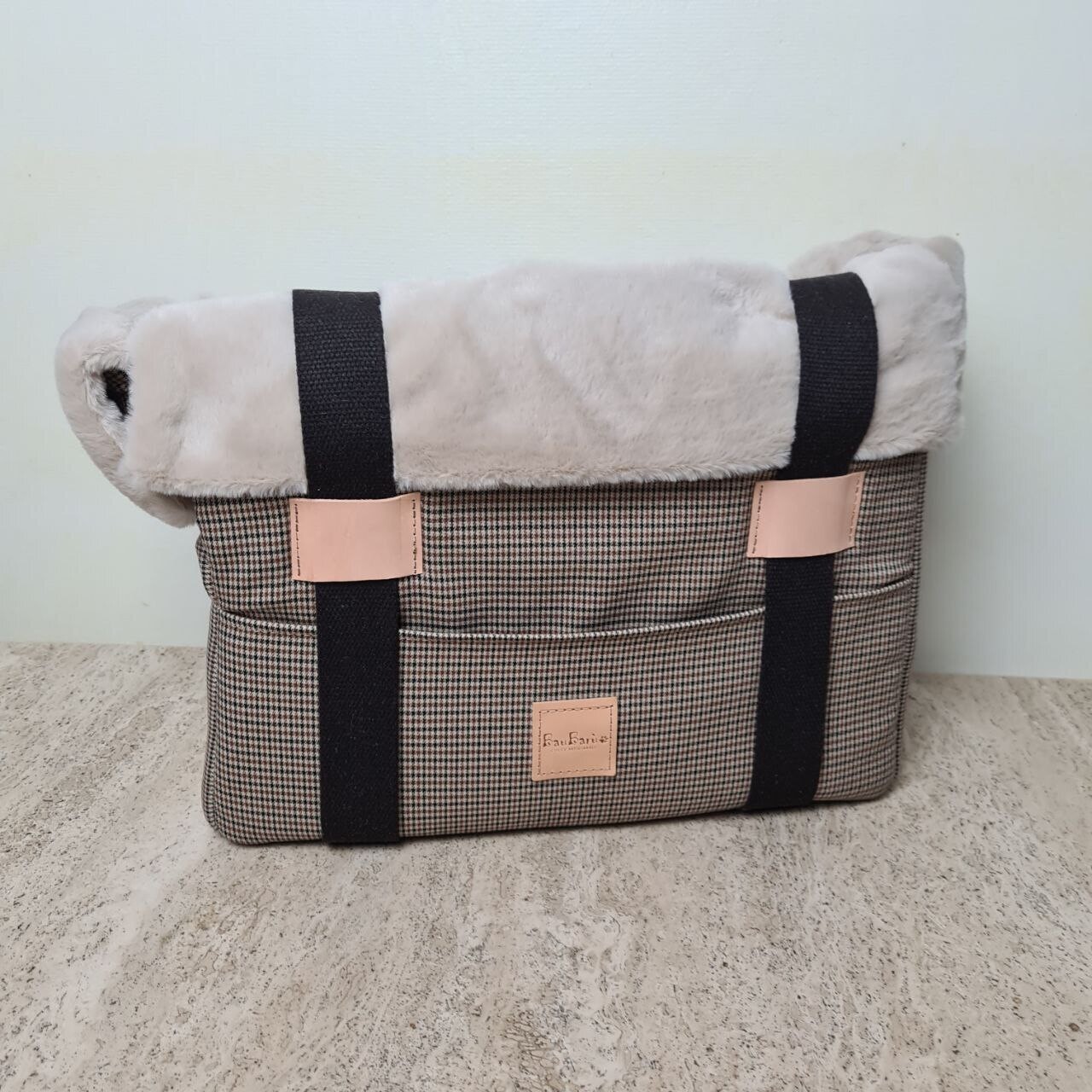 Annalisa bag Kilt + castorino beige