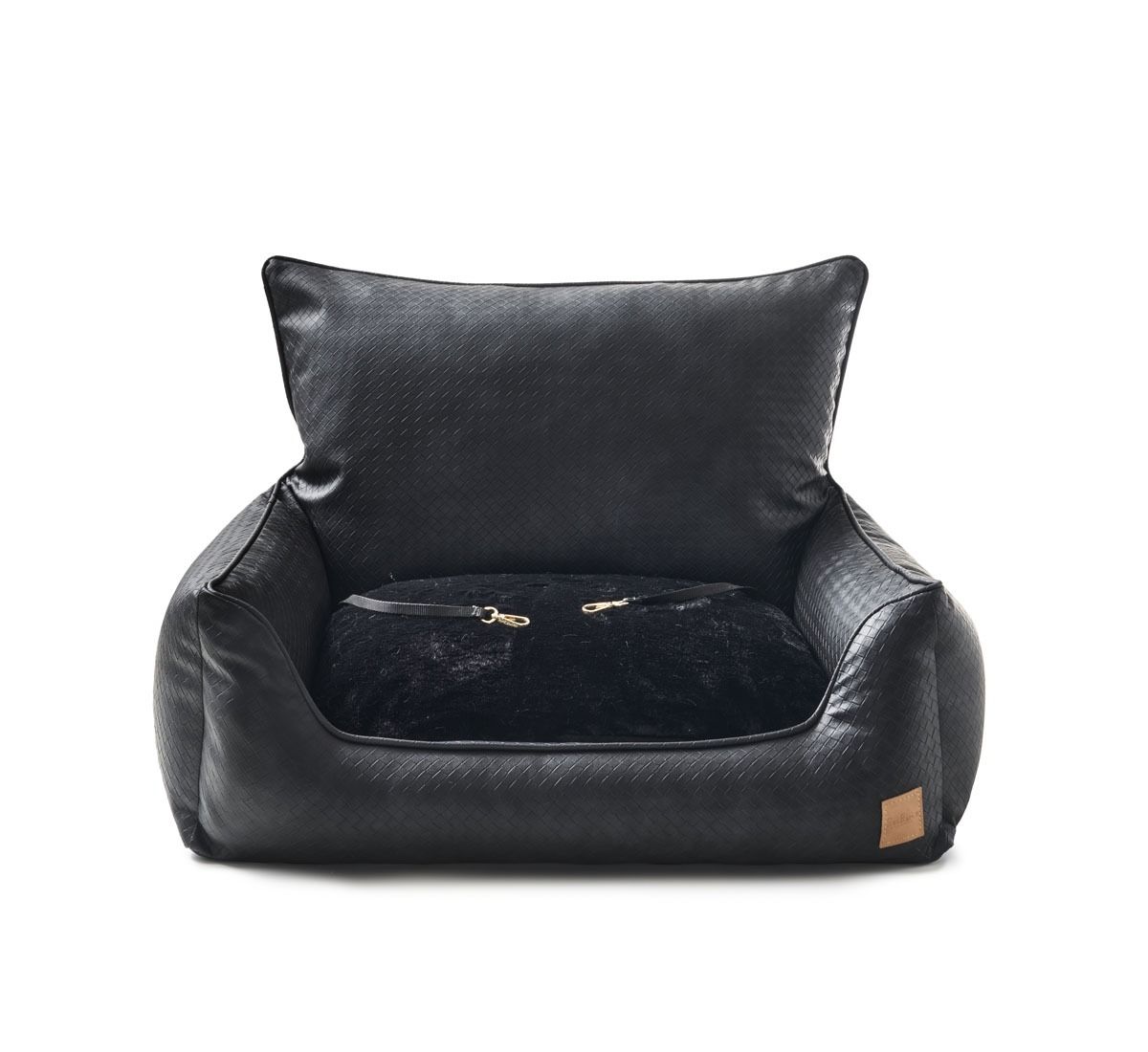 Ischia Autostoel Hondenmand Venere Carbon 70x50x55cm Ischia Autostoel Hondenmand Venere Carbon 70x50x55cm