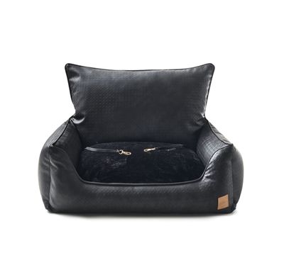 Ischia Autostoel Hondenmand Venere Carbon 70x50x55cm