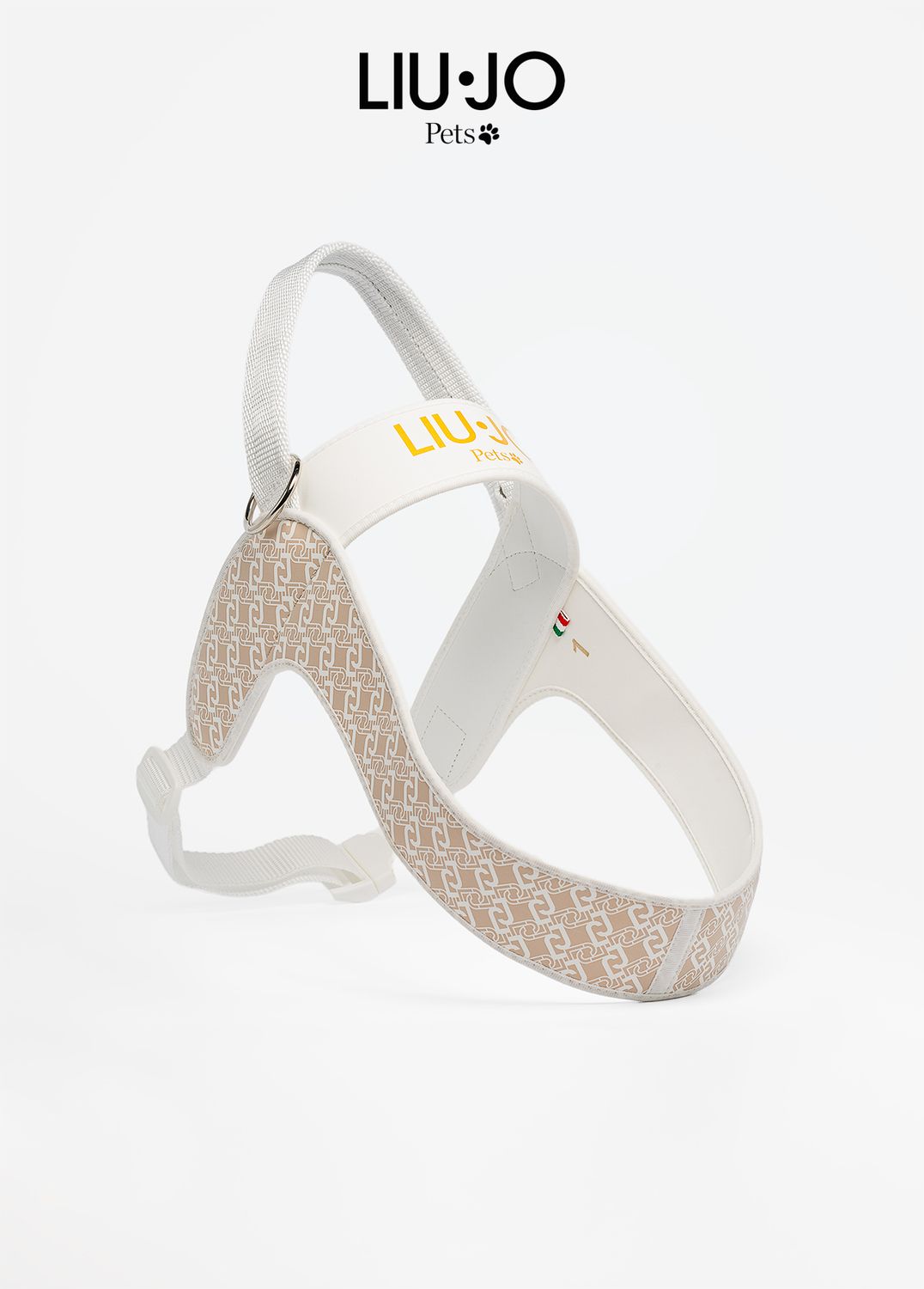 Liu Jo Pettorina Big Monogram Dog Harness, Color: Caramel lux 04959