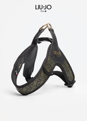 Liu Jo Pettorina Clip Monogram Hondentuig