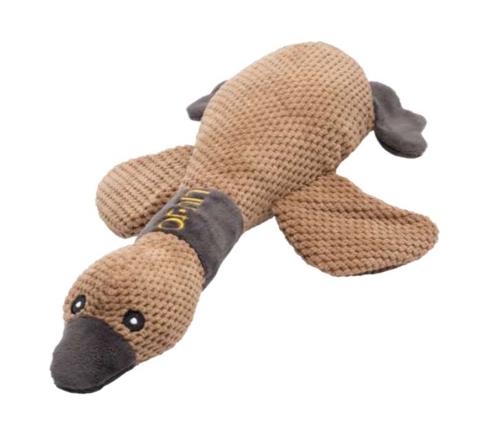 Liu-Jo Duck-shaped plush dog toy