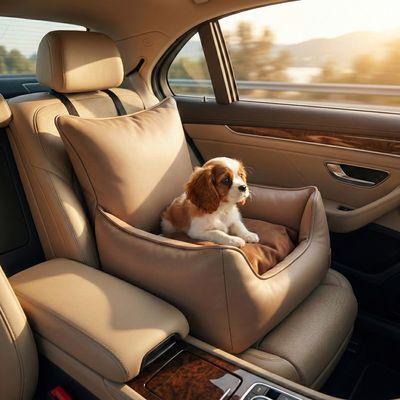 Ischia Autostoel Hondenmand golf argilla bambi daino