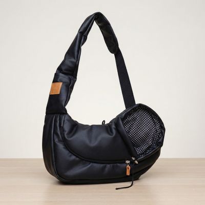 Marsupio Linus - Eco Black + Pois Black Marsupio Linus - Eco Black + Pois Black