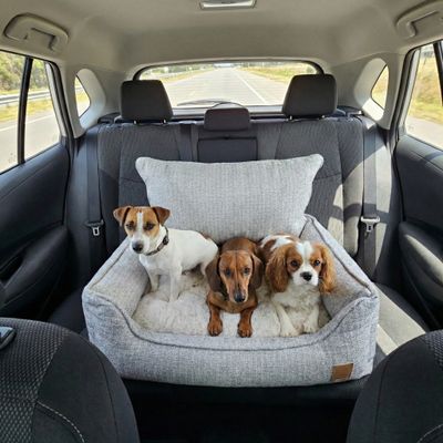 Baubaru Ischia Car Seat – Chanelle Grey + Voltaire Avorio