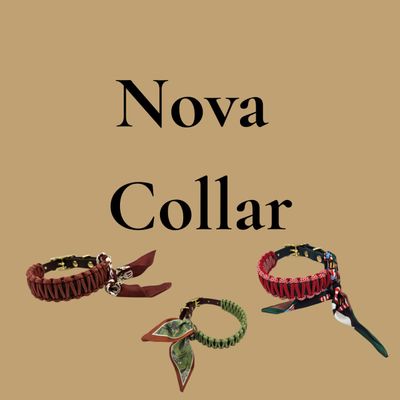 Halsband Nova – BioThane® & Paracord - Skyo
