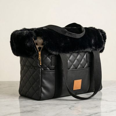 Baubaru Annalisa Luxury Dog Carrier – Alghero Panna Taormina Champagne