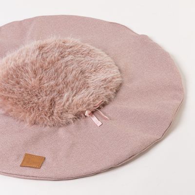 Baubaru Rond Deken Calla – Rock Pink & Crystal Pink