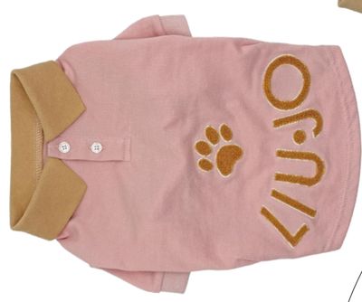 Honden Poloshirt met Chenille Logo (Art. PW5105)