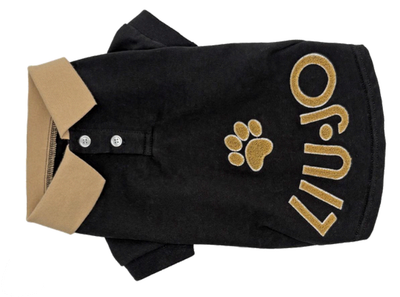 Hunde-Poloshirt mit Chenille-Logo (Art. PW5105)