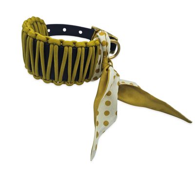 Halsband Nova Wide – BioThane® & Paracord - Skyo
