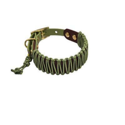 Halsband Nox – BioThane® & Paracord - Skyo