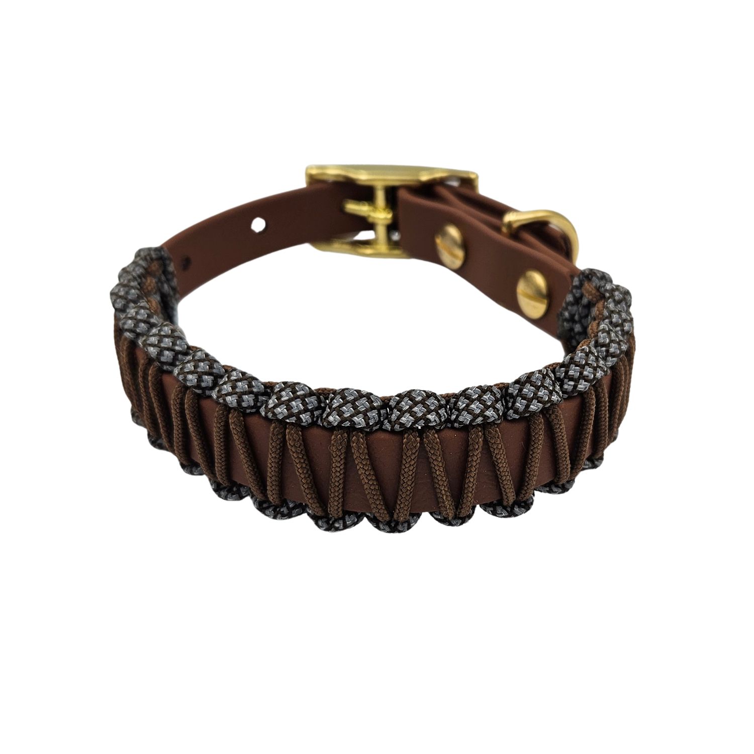 Halsband Reflecto – BioThane® & Paracord - Skyo