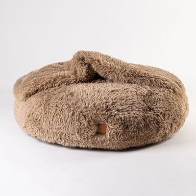Cave Bed Monkey Hundebett mit Haube