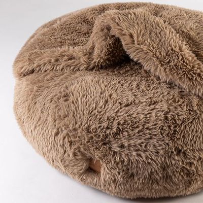 Cave Bed Monkey Hundebett mit Haube