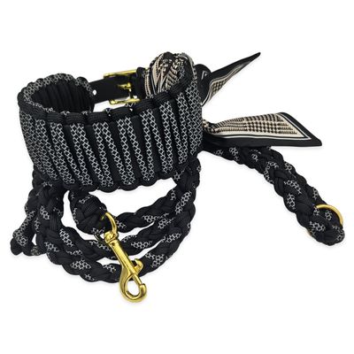 Collier Wide Nova – BioThane® & Paracord - Skyo
