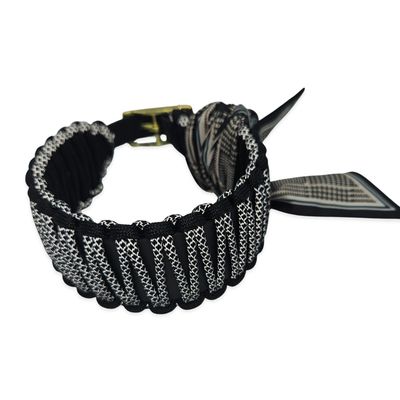 Halsband Nova Wide Reflector – BioThane® & Paracord - Skyo