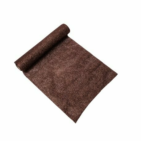 CHEMIN DE TABLE ETINCELANT PAILLETTES CHOCOLAT 30CMX3M